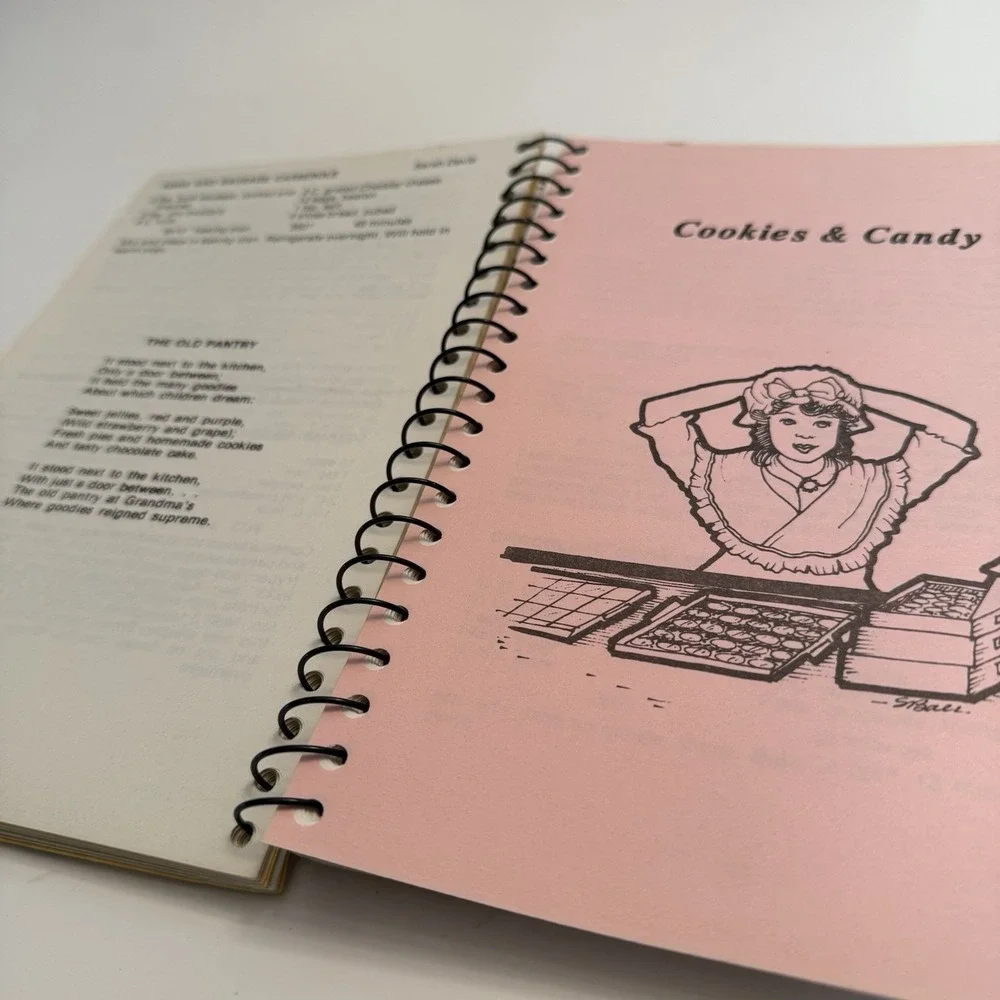 PEO Cookbook Chapter N Chariton Iowa Spiral Bound Recipes